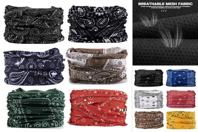 Detailed view of Best Adjustable Neck Bandanas: Stay Cool & Protected