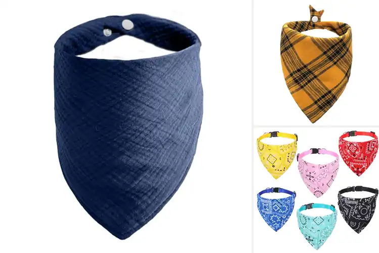Detailed view of Best Adjustable Size Bandana For Pets