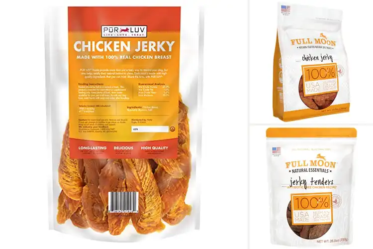 Detailed view of Best All Natural Chicken Jerky For Dogs