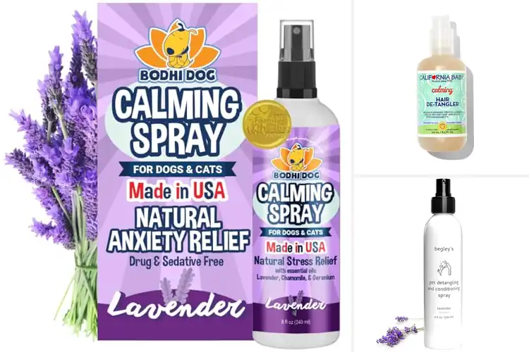 Detailed view of Best Calming Lavender Scent Detangler