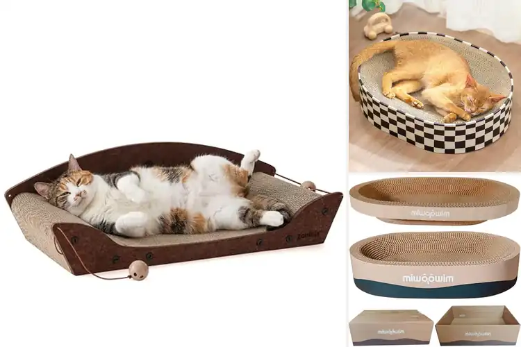 Detailed view of Best Cardboard Cat Scratcher Bed