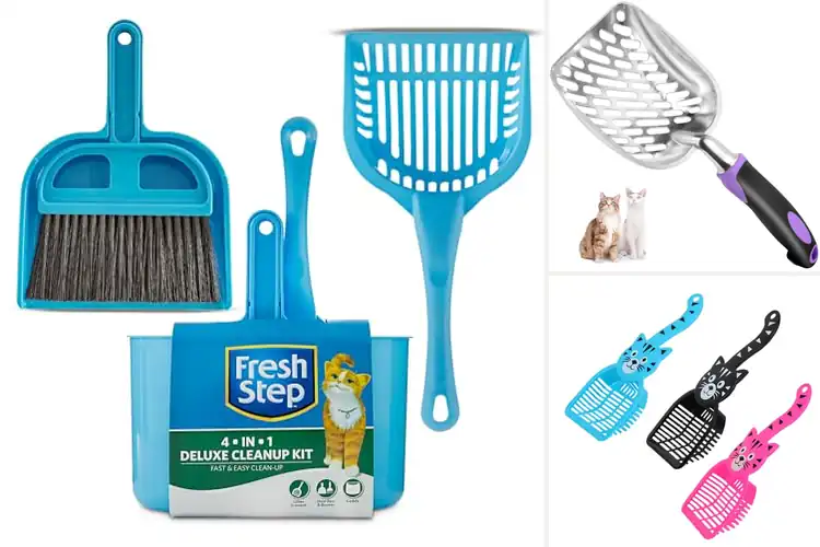 Detailed view of Best Cat Litter Scoops Sets