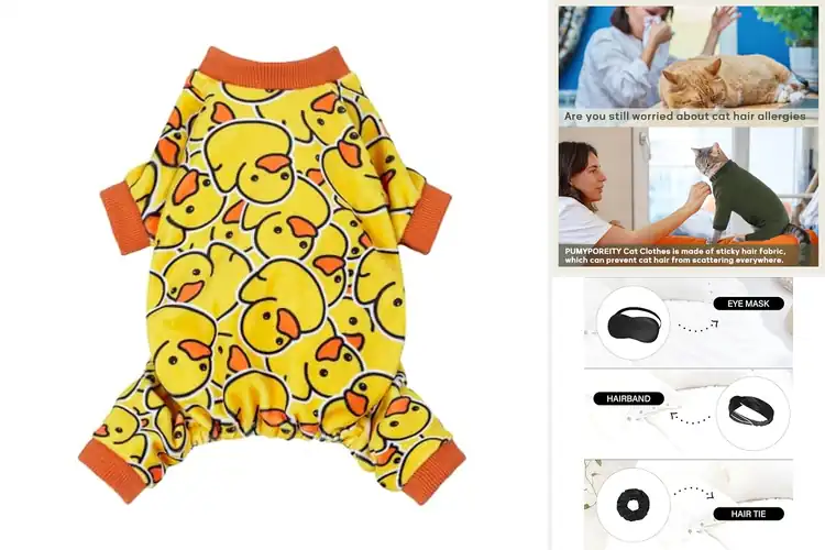 Detailed view of Best Cat Pajamas: 10 Cozy & Stylish Picks