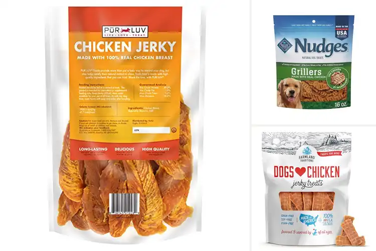 Detailed view of Best Chicken Dog Snacks