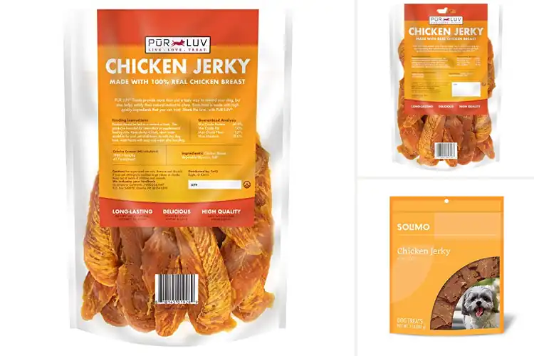 Detailed view of Best Chicken Jerkies: Top 10 Healthy & Tasty Dog Treats