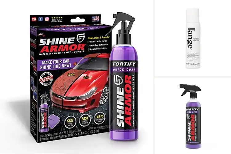 Detailed view of Best Coat Shine Sprays: Instant Gloss for Car & Hair