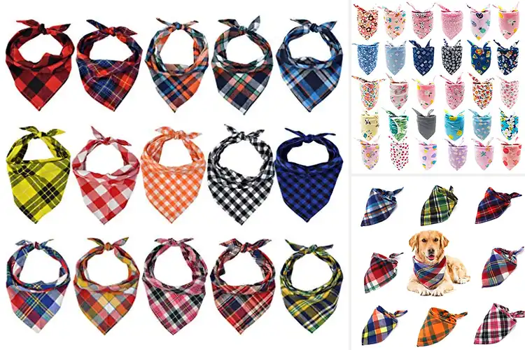 Detailed view of Best Cotton Pet Scarves