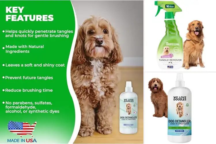 Detailed view of Best Detanglers For Doodles: Top 10 Sprays for a Smooth Coat