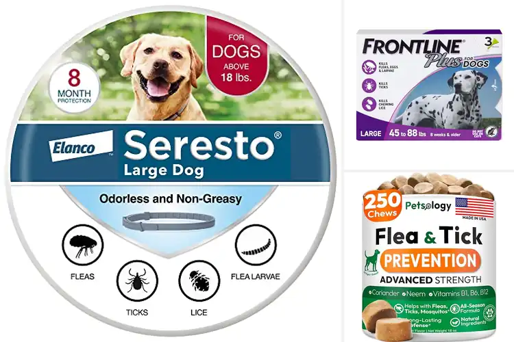 Detailed view of Best Dog Flea and Tick Control