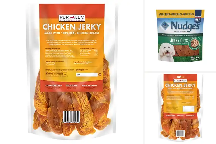 Detailed view of Best Dog Jerky Treats