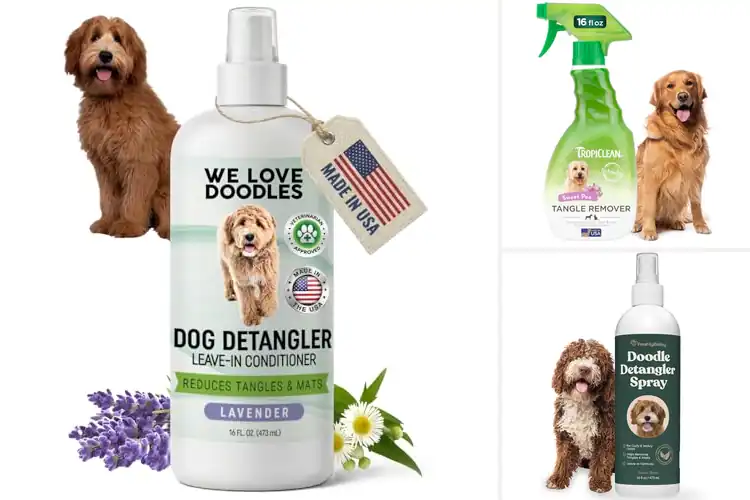 Detailed view of Best Doodle Coat Detangler