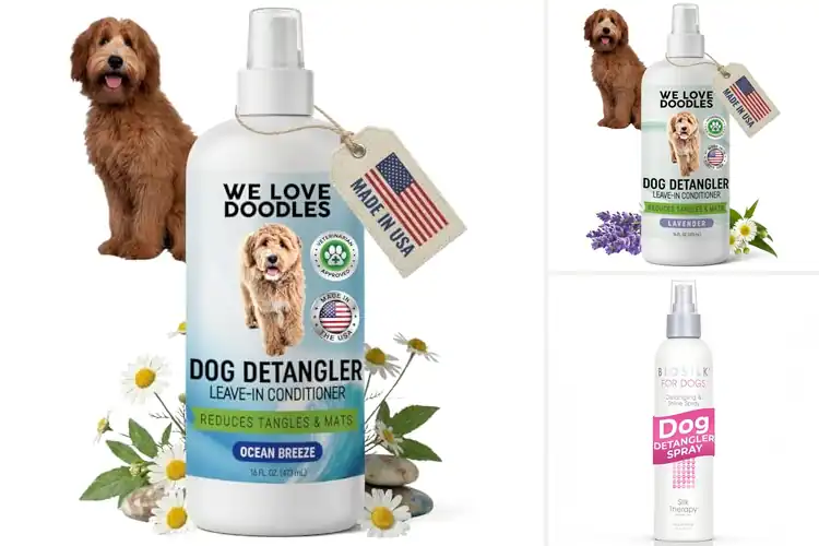 Detailed view of Best Doodle Detangler Spray