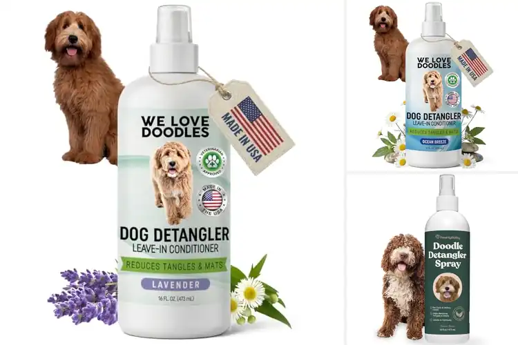 Detailed view of Best Doodle Detangler Sprays