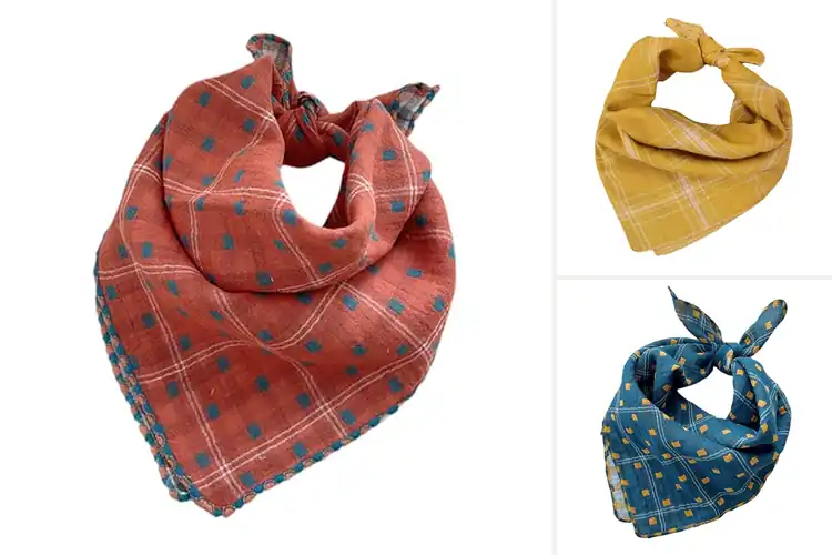 Detailed view of Best Double Layer Cotton Bandana For Pets