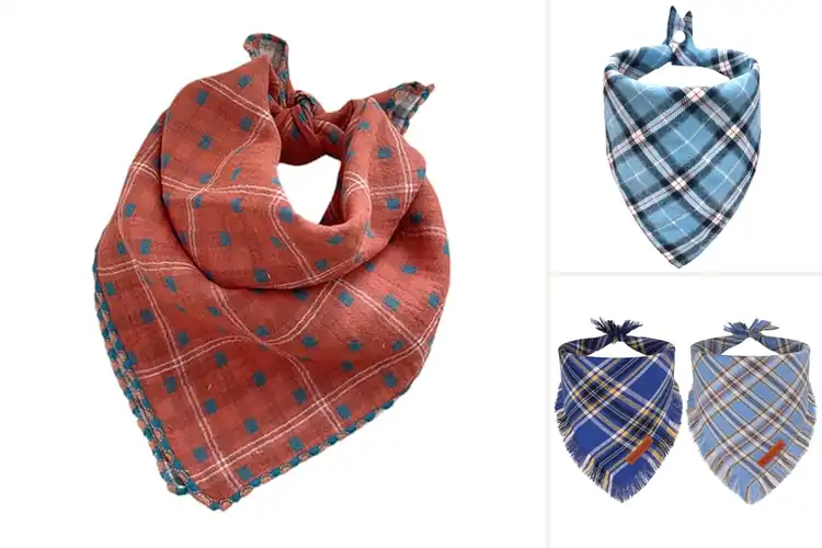 Detailed view of Best Double Layer Cotton Pet Bandana For Longevity