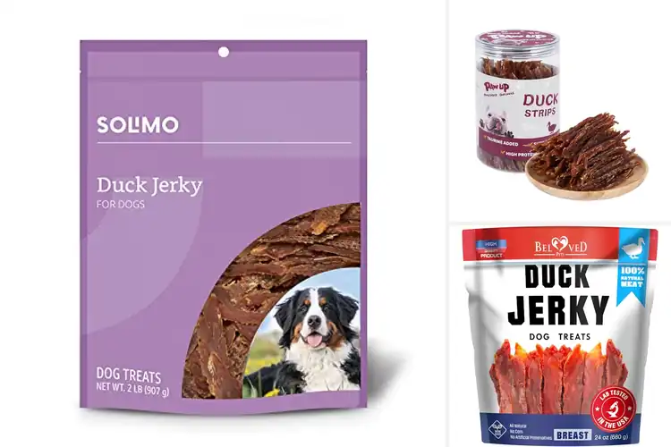 Detailed view of Best Duck Jerky Strips: Top Healthy & Tasty Treats for Dogs