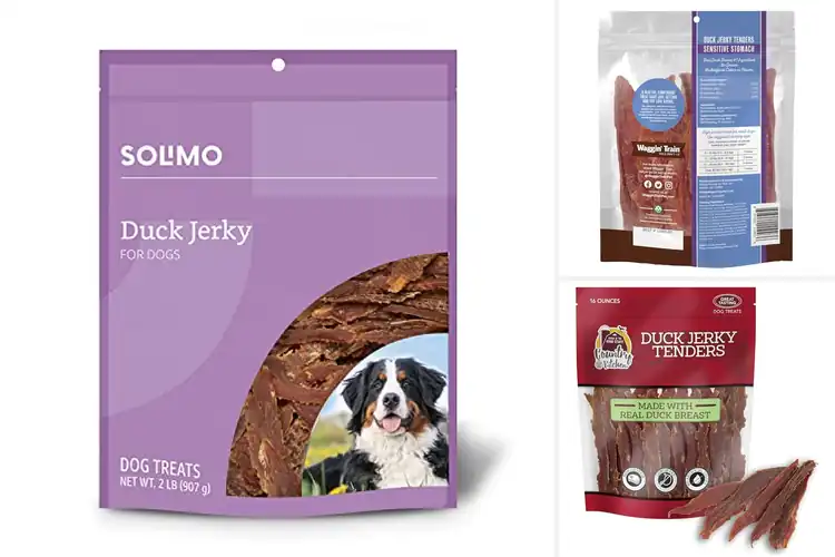 Detailed view of Best Duck Jerky Treats