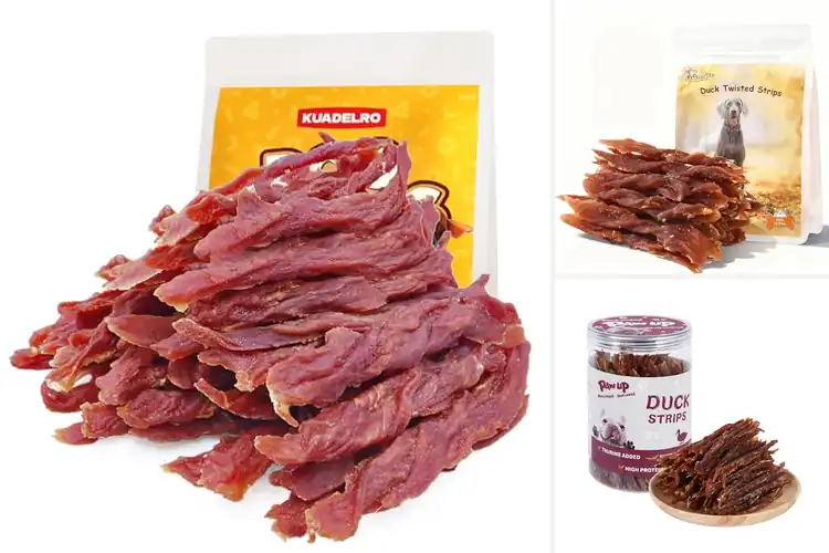 Detailed view of Best Duck Strips for Dogs: 10 Healthy & Tasty Treats