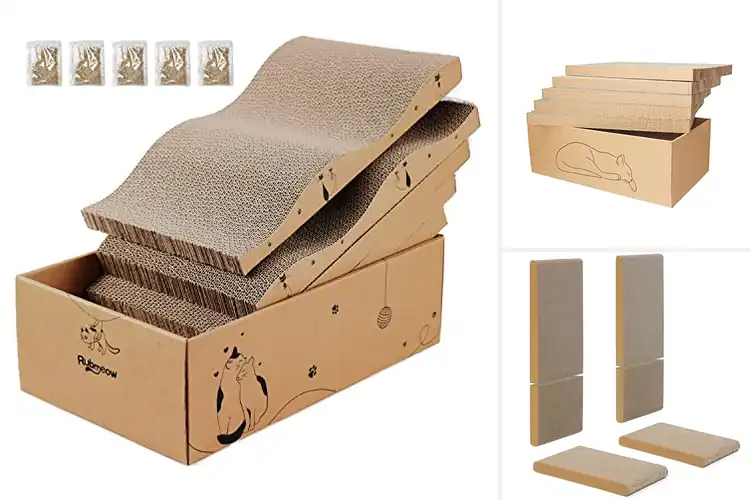 Detailed view of Best Durable Cat Scratcher With Replaceable Pad