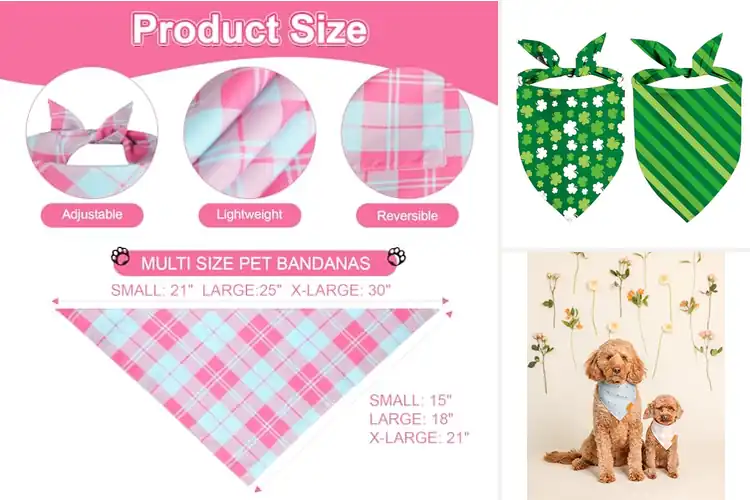 Detailed view of Best Durable Pet Bandanas