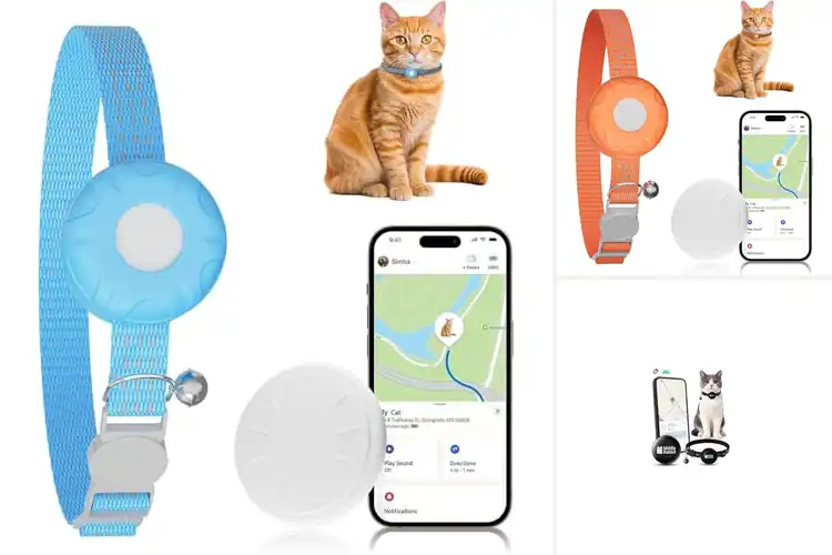 Detailed view of Best Easy Setup Cat Tracker With Find My