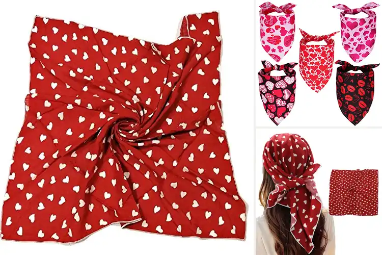 Detailed view of Best Heart Bandanas: Top 10 Stylish Picks for Every Wardrobe