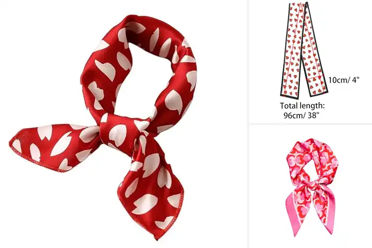 Detailed view of Best Heart Scarves