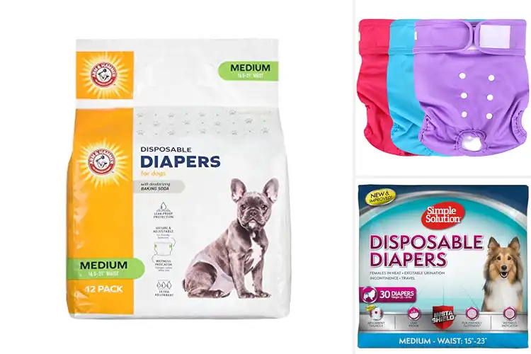 Detailed view of Best Heat Cycle Dog Diapers