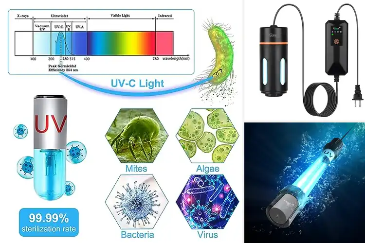 Detailed view of Best Indoor Aquarium UV Lights: Clear Water & Healthy Fish