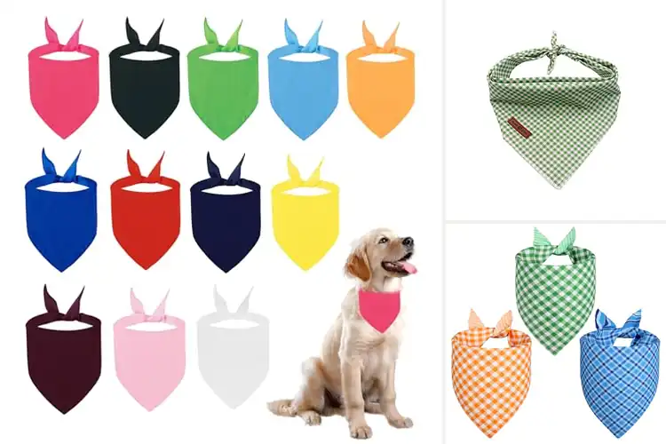 Detailed view of Best Large Triangle Bandanas For Pets