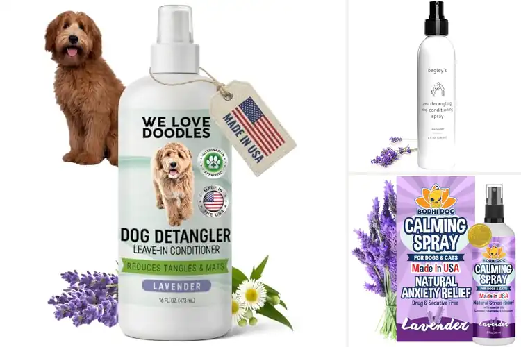 Detailed view of Best Lavender Scented Dog Detangler