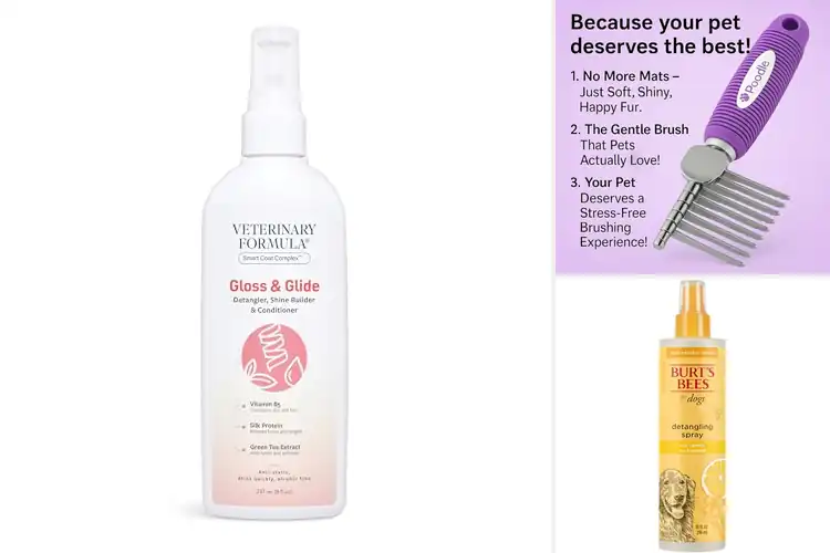 Detailed view of Best Matted Dog Hair Detanglers : Smooth Coats, Happy Pups