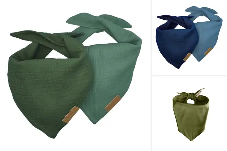Detailed view of Best Premium Cotton Dog Bandana