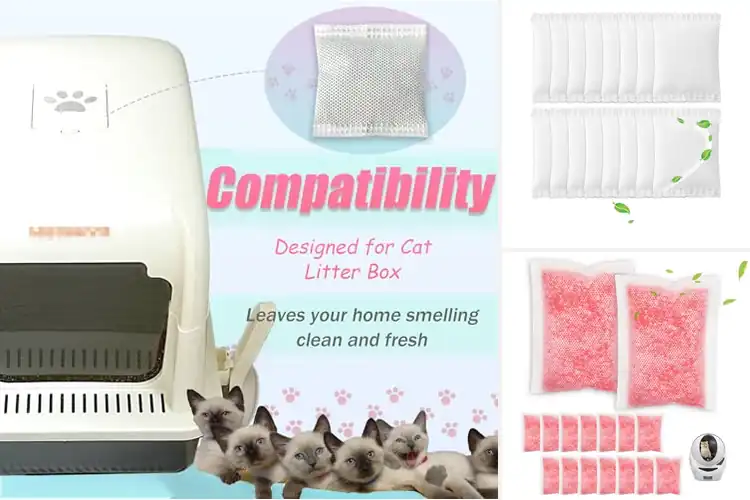 Detailed view of Best Quick Install Litter Box Odor Eliminator Refills