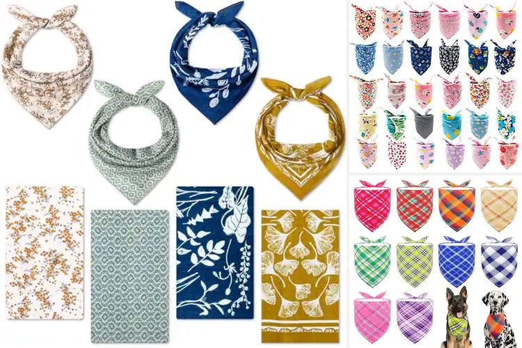 Detailed view of Best Random Pattern Bandanas For Cute Looks