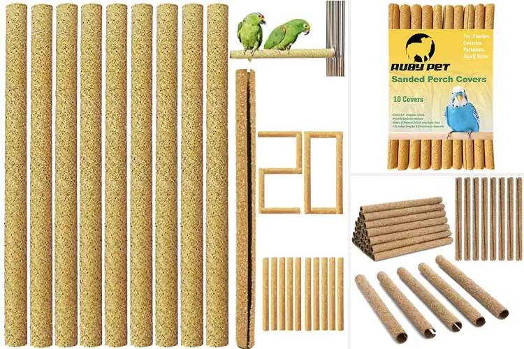 Detailed view of Best Sanded Perch Covers: Top 10 Picks for Healthy Birds