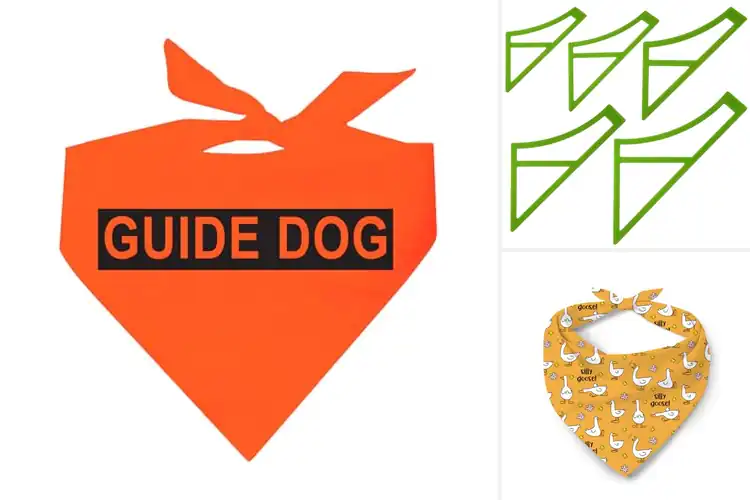 Detailed view of Best Size Guide Bandana For Small Medium Dogs