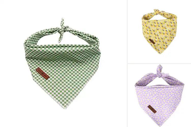 Detailed view of Best Small Medium Dogs Bandana Purchase
