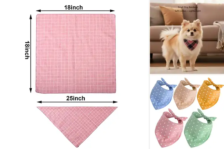 Detailed view of Best Soft Pet Bandanas