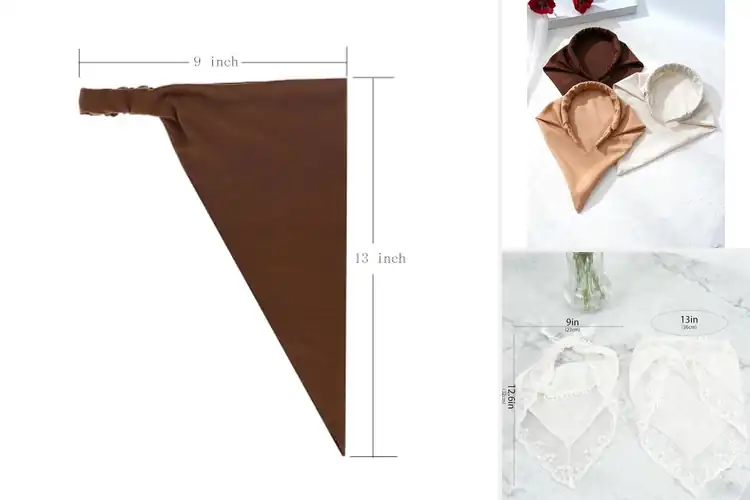Detailed view of Best Triangle Bandana Size