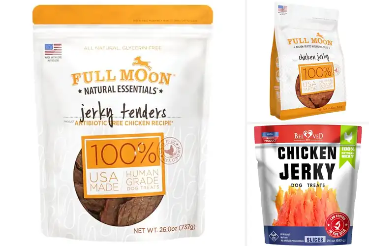 Detailed view of Best USA Made Dog Treats With Chicken