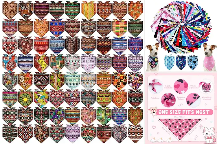Detailed view of Best Washable Dog Bandanas